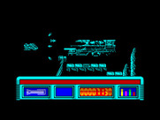 X-Out for ZX Spectrum - Another large boss appears.