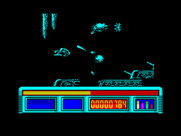 X-Out for ZX Spectrum - Don't get blasted by canons...