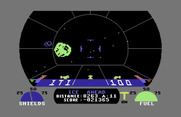 Blockade Runner for Commodore 64 - Don't crash into the asteroids...