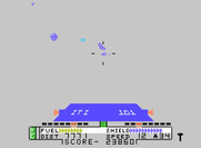 Blockade Runner for ColecoVision - I'm hit! The screen flashes different colors...