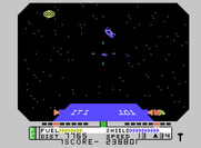 Blockade Runner for ColecoVision - Another one of those pesky saucers appears...