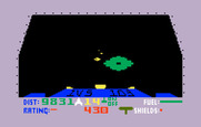 Blockade Runner for Intellivision - Watch out, don't crash!