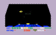 Blockade Runner for Intellivision - The game begins.