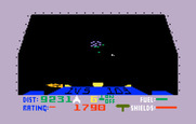 Blockade Runner for Intellivision - Use your thrusters to maneuver through the onslaught of obstacles.