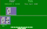 Casino Games for IBM PC/Compatibles - Blackjack! I win!