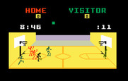 NBA Basketball for Intellivision - Score is still 0 - 0.