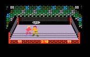 Body Slam: Super Pro Wrestling for Intellivision - The fight begins.