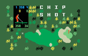 Chip Shot: Super Pro Golf for Intellivision - Title screen 1.