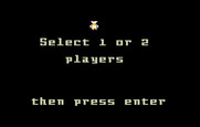 Diner for Intellivision - How many players?