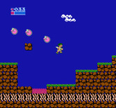 Kid Icarus for NES / Famicom - Things can jump out at you from nowhere!