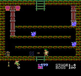 Kid Icarus for NES / Famicom - Make your way through these enemy infested platforms...