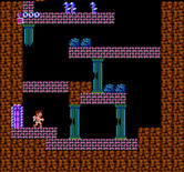 Kid Icarus for NES / Famicom - Game start.