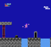 Kid Icarus for NES / Famicom - Jump over the gaps, or it's game over!