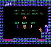 Kid Icarus for NES / Famicom - Would you like to buy something?