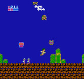 Kid Icarus for NES / Famicom - Pick up the harp bonus item!