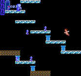 Kid Icarus for NES / Famicom - Don't slip on the ice here!