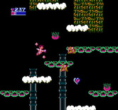 Kid Icarus for NES / Famicom - Jumping ever upwards...