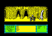 Heavy on the Magick for Amstrad CPC - A few exits to choose from...I'm heading east!