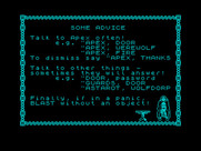 Heavy on the Magick for ZX Spectrum - First, some advice...