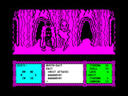 Heavy on the Magick for ZX Spectrum - The ghost attacks!