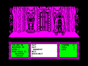 Heavy on the Magick for ZX Spectrum - A dead end, that door is locked...
