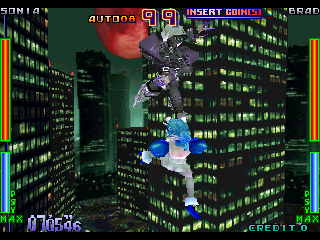Psychic Force Arcade Screenshot: Ready? Fight!