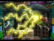Psychic Force for Arcade - Lightning attack!