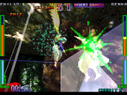 Psychic Force for Arcade - The camera often shifts angles...