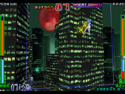 Psychic Force for Arcade - Launching a magic attack from afar...