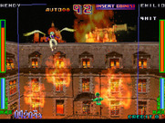 Psychic Force for Arcade - Each fight is contained to a cube...