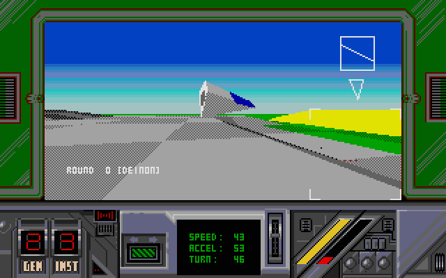 ThunderStrike Atari ST Screenshot: Changing course...