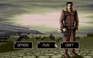 ThunderStrike for Atari ST - The main menu.