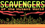 Scavengers of the Mutant World for IBM PC/Compatibles - Title screen.