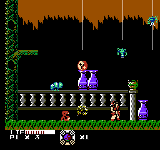 Master Chu and the Drunkard Hu NES / Famicom Screenshot: Pick up that symbol of harmony!
