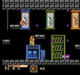 Master Chu and the Drunkard Hu for NES / Famicom - Those purple opponents shoot a lot of projectiles!