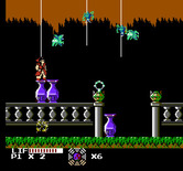 Master Chu and the Drunkard Hu for NES / Famicom - Watch out for the spiders on the ropes!