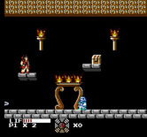 Master Chu and the Drunkard Hu for NES / Famicom - Each end of level boss screen has a different layout.