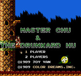 Master Chu and the Drunkard Hu for NES / Famicom - Title screen.