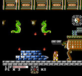 Master Chu and the Drunkard Hu for NES / Famicom - These dragons shoot fire at you!