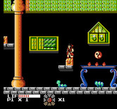 Master Chu and the Drunkard Hu for NES / Famicom - Those flames cause damage, avoid them...if you can!