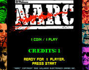 NARC for Arcade - Press start to begin...