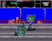 NARC for Arcade - These guys can pick up and throw the dumpsters!
