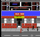 NARC for NES / Famicom - Those guys in black are tougher than the guys in brown.