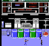NARC for NES / Famicom - Infiltrating some sort of factory...