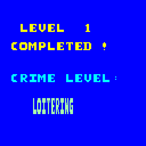 Thief Arcade Screenshot: Level completed!