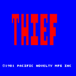 Thief for Arcade - Title screen.