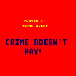 Thief for Arcade - Game over.