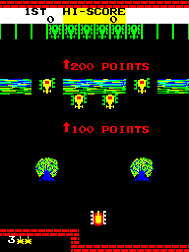 No Man's Land Arcade Screenshot: Game start.