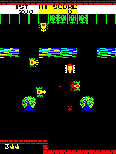 No Man's Land Arcade Screenshot: The battle continues...