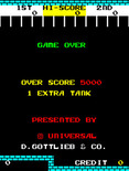 No Man's Land for Arcade - Game demo mode.